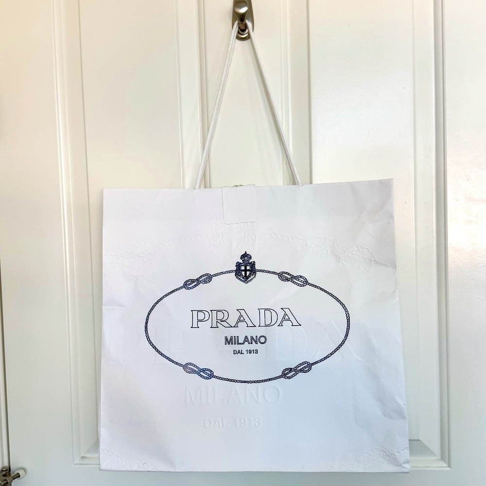 Authentic PRADA Shopping Bag - Large